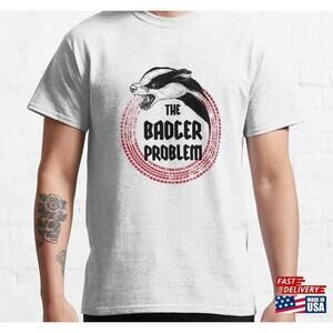 The Badger Problem Diddly Squat Classic Tshirt Unisex